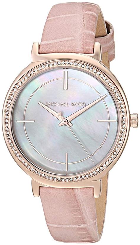 michael kors uhr lederarmband damen|Uhren mit Lederarmband .